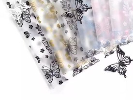 Papel coreano mariposas